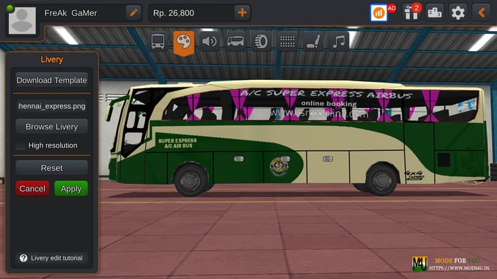 BUS ID Mods